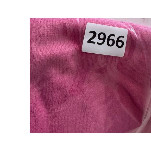 Ann Taylor LOFT Outlet Small Pink Cap Sleeve Ruffle Sweater Scallop Neckline - Picture 7 of 7